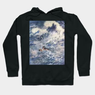 The Prince and the Mermaid by Edmund Dulac Hoodie